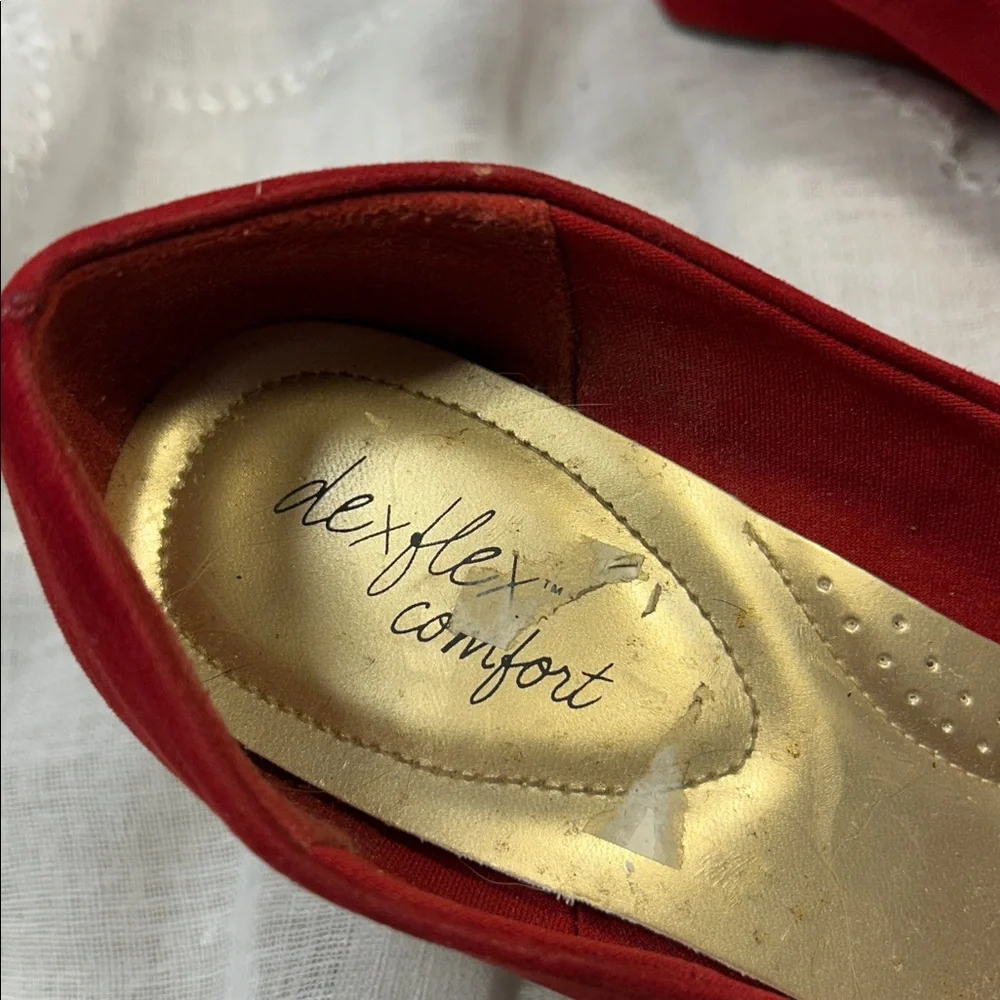 DexFlex Comfort great red hue wedges